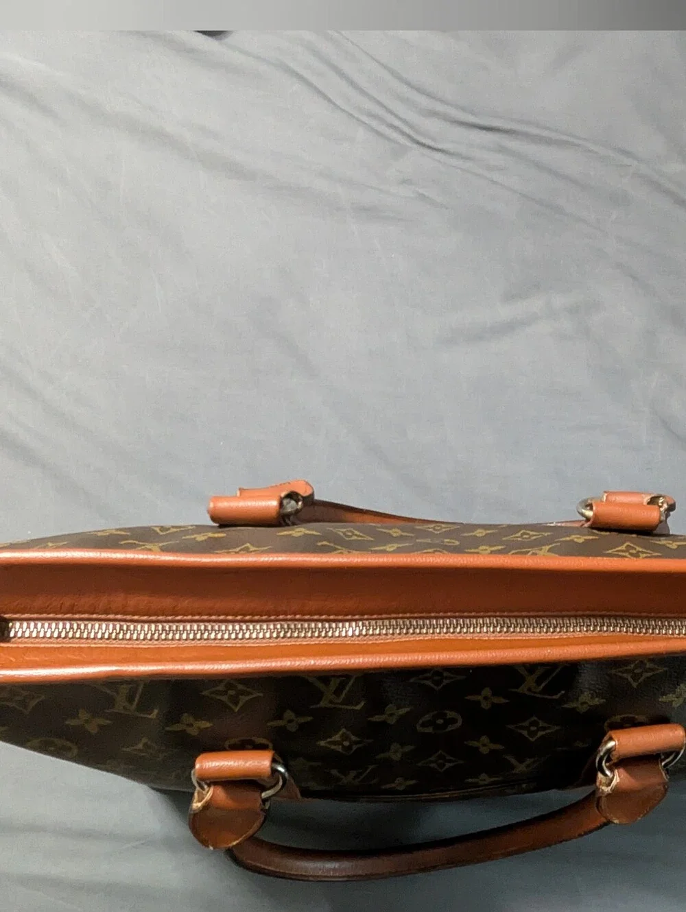 Louis Vuitton Sac Weekend PM Monogram Tote Bag Vintage Travel Shopper M42425